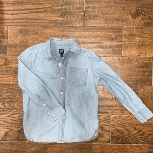 Gap chambray long sleeve